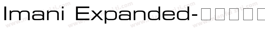 Imani Expanded字体转换